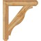 Ekena Millwork Funston Craftsman Rough Sawn Bracket, Western Red Cedar, 6"W x 38"D x 44"H BKT06X38X44FST04RWR - alternate 4